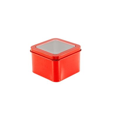 Caixa-Metal-Quadrada-Com-Visor-C-12-Unidades-Vermelha