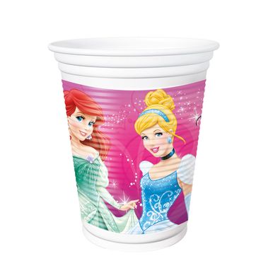 Copo-Plastico-200ml-Princess-Debut-C-8-Unidades