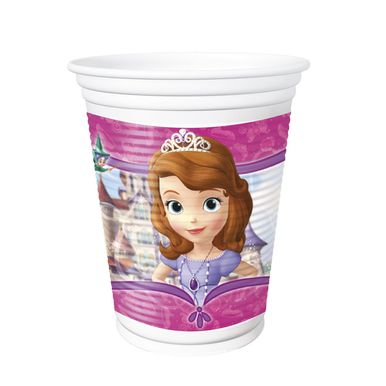Copo-Plastico-200ml-Sofia-The-First-C-8-Unidades