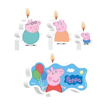 Kit-Vela-Peppa-Pig-C04 Kit-Vela-Peppa-Pig-C04