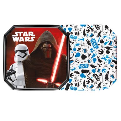 Prato-Quadrado-18cm-Star-Wars-C-8-Unidades Prato-Quadrado-18cm-Star-Wars-C-8-Unidades