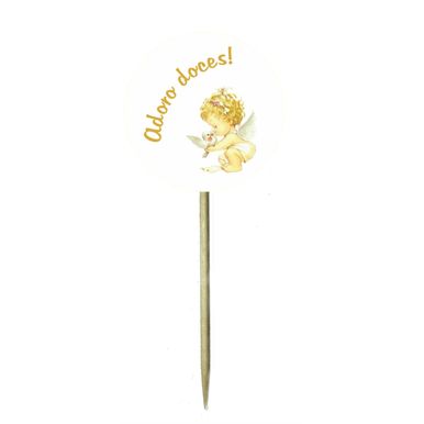 Palito-Decorativo-Duster-Batismo-Branco-Nº1-C-10-Pecas Palito-Decorativo-Duster-Batismo-Branco-Nº1-C-10-Pecas