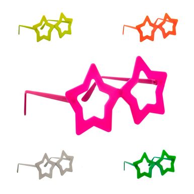 oculos-estrela-cores-variadas-festa-chic oculos-estrela-cores-variadas-festa-chic