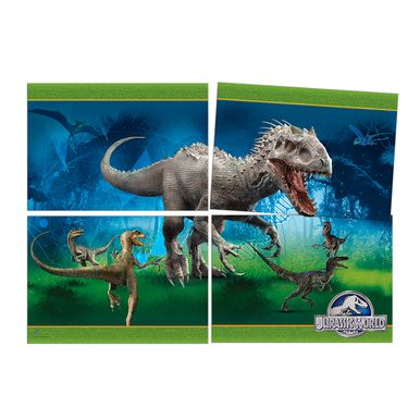 painel-decorativo-4-pecas-jurassic-world-festcolor-64cm-x-45cm painel-decorativo-4-pecas-jurassic-world-festcolor-64cm-x-45cm