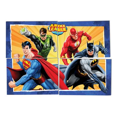 painel-decorativo-4-laminas-liga-da-justica-festcolor-64cm-x-45cm painel-decorativo-4-laminas-liga-da-justica-festcolor-64cm-x-45cm
