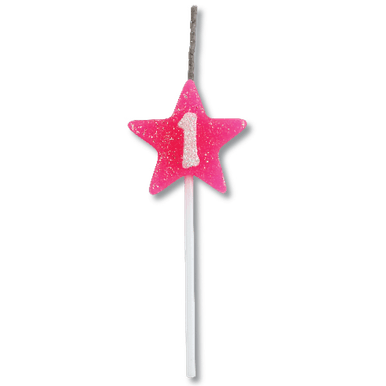 vela-star-citrus-numeral-1-fescolor-rosa