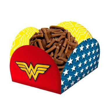 porta-forminha-mulher-maravilha-festcolor porta-forminha-mulher-maravilha-festcolor