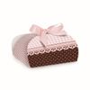 Embalagens_para_Bem_Casado_Viena_Rendada_Marrom_com_Rosa