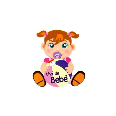 convite-cha-de-bebe-menina-com-bola-9x85cm