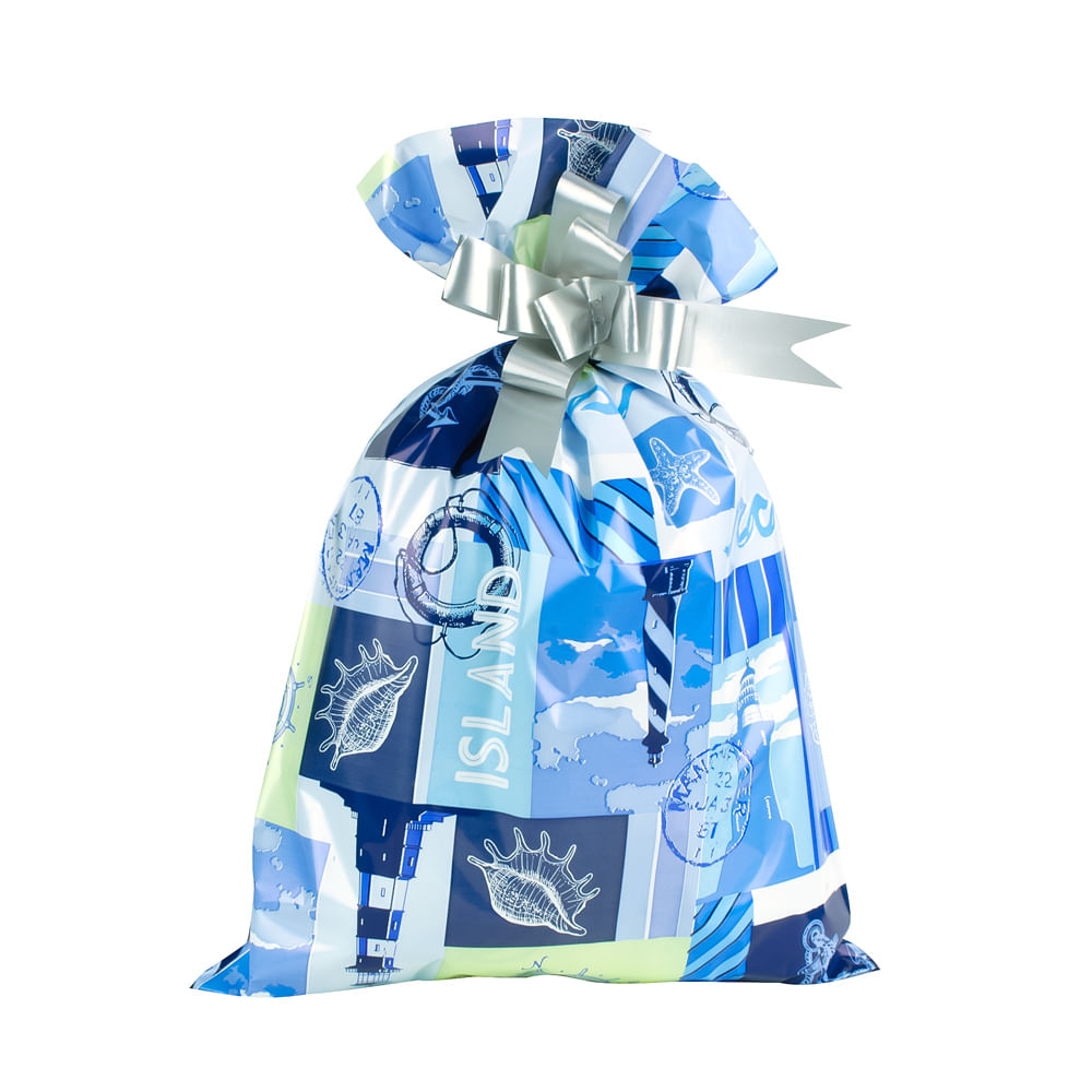 Saco Para Presente 30x44cm C/1 Unidade Island