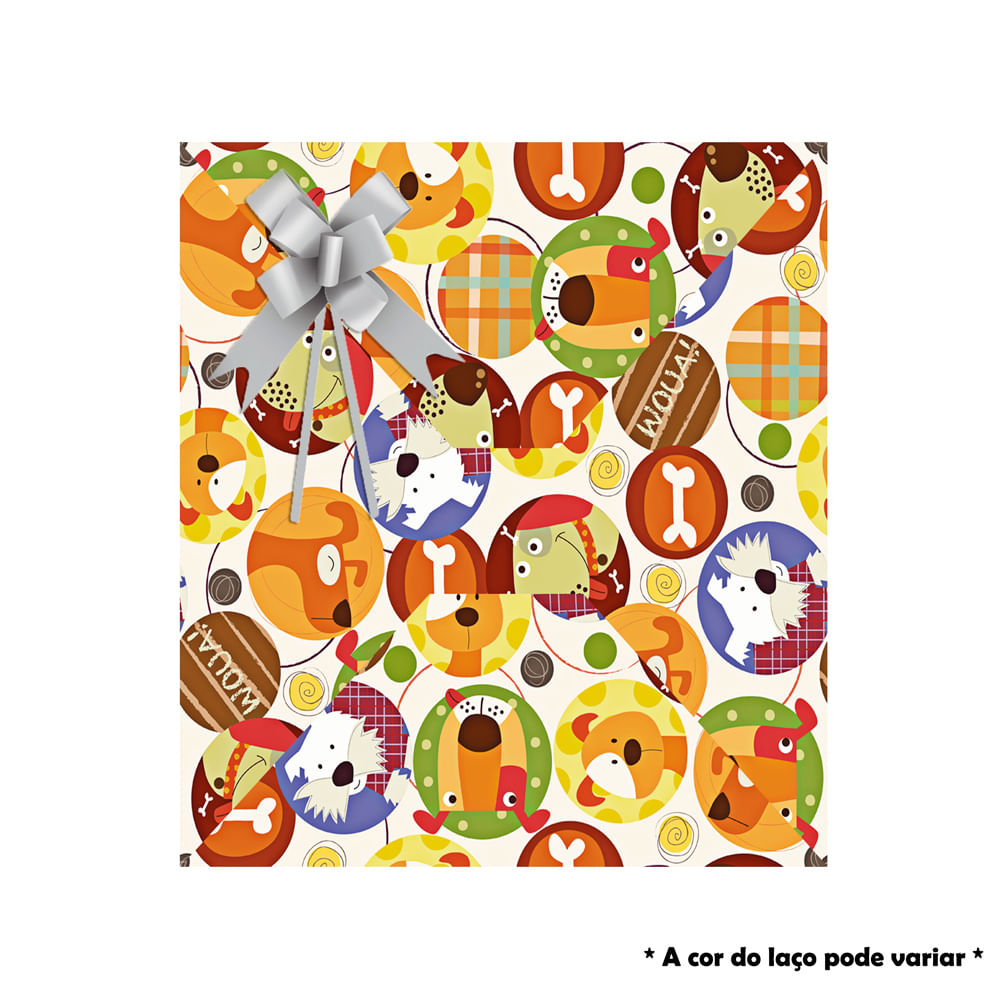 Saco Para Presente 60x90cm C/1 Unidade Amigão