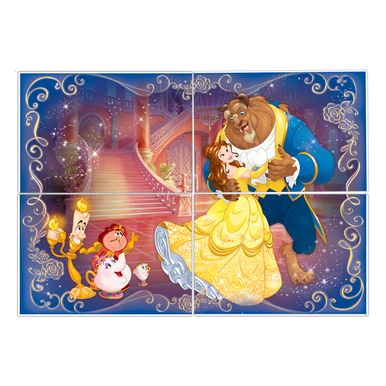 painel-4-laminas-bela-e-a-fera painel-4-laminas-bela-e-a-fera