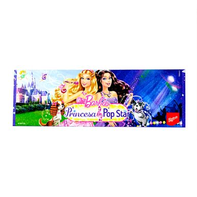 convite-pequeno-barbie-princesa-popstar-c8-unidades convite-pequeno-barbie-princesa-popstar-c8-unidades