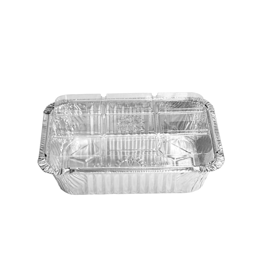 Bandeja De Alumínio Wyda Retangular 500ml C/tampa Pet C/10 Unidades