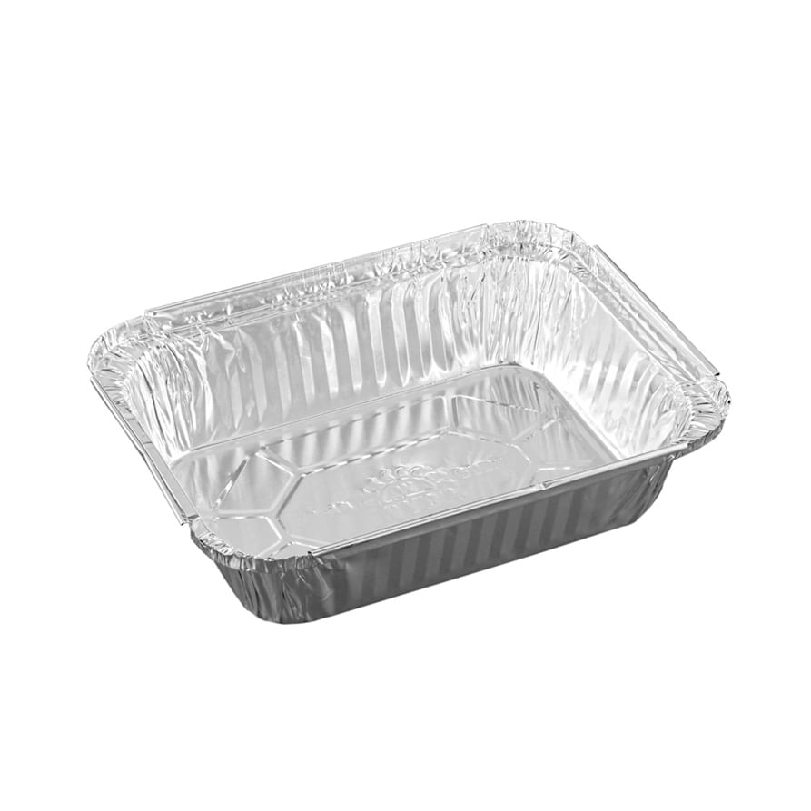 Bandeja De Alumínio Wyda Retang 500ml C/tampa Cartão C/10 Un