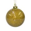 bola dourada decorada