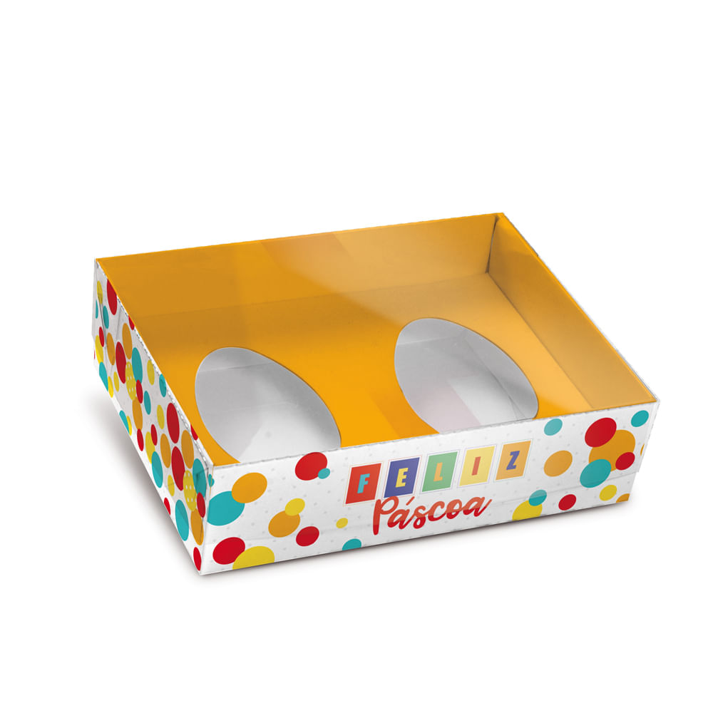 Caixa P/ 2 Meio Ovo 50g Energia C/06 Unidades - Mundo 25