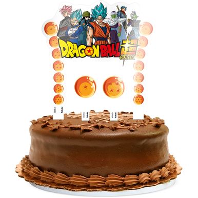 Topper-Para-Bolo-Dragon-Ball-C03-Conjuntos Topper-Para-Bolo-Dragon-Ball-C03-Conjuntos
