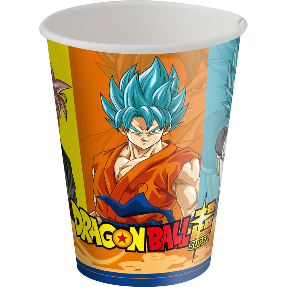 Encontraproduto.com.br - Dragon Ball Copo de Papel c/8 - Festcolor