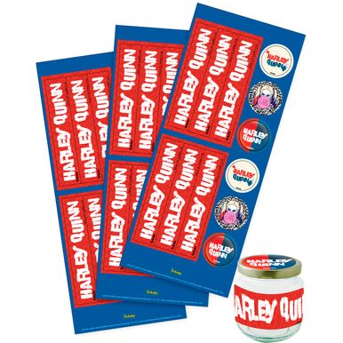 Adesivo-Para-Lembracinhas-Arlequina-C36-Unidades Adesivo-Para-Lembracinhas-Arlequina-C36-Unidades