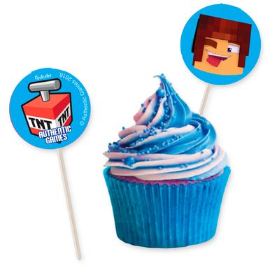 Pick-Para-Docinhos-Festcolor-Authentic-Games-C08-Unidades Pick-Para-Docinhos-Festcolor-Authentic-Games-C08-Unidades