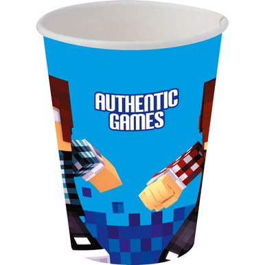 Copo-Papel-200ml-Authentic-Games-C8-Unidade