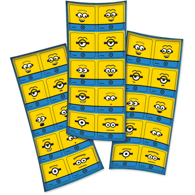 Adesivo-Quadrado-Meu-Malvado-Favorito-C30-Unidades Adesivo-Quadrado-Meu-Malvado-Favorito-C30-Unidades