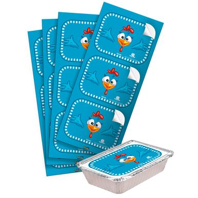 Adesivo-Retangular-Galnha-Pintadinha-Popopo-C12-Unidades Adesivo-Retangular-Galnha-Pintadinha-Popopo-C12-Unidades