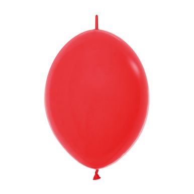 Balao Látex Link-o-loon 12 Polegadas 50 Un Balloons 39000397 FASHION VERMELHO
