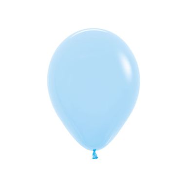 Balão Látex Liso Fashion R12 50 Unid Balloons 39000267 AZUL CELESTE Balão Látex Liso Fashion R12 50 Unid Balloons 39000267 AZUL CELESTE