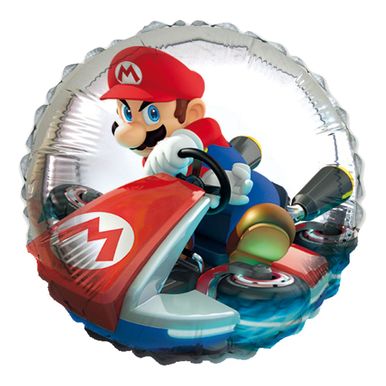 Balão Super Mário Bros Metalizado 18 Polegadas Balloons 29002630 MARIO KART Balão Super Mário Bros Metalizado 18 Polegadas Balloons 29002630 MARIO KART