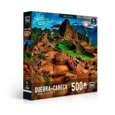 Quebra-Cabeca---Maravilhas-Do-Mundo-500-Pecas---Machu-Picchu