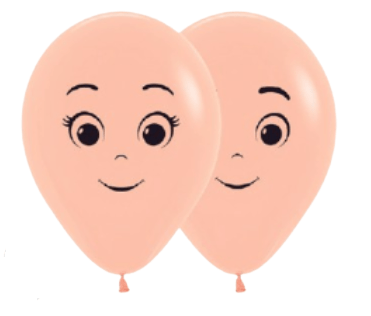 Balão Látex Fashion Smiles R12 12 Unid Balloons