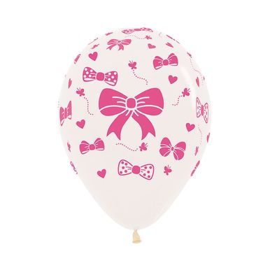 Balão Laços Rosa Impressão 360º R12 12un 39001235 Balloons BALLOONS Balão Laços Rosa Impressão 360º R12 12un 39001235 Balloons BALLOONS