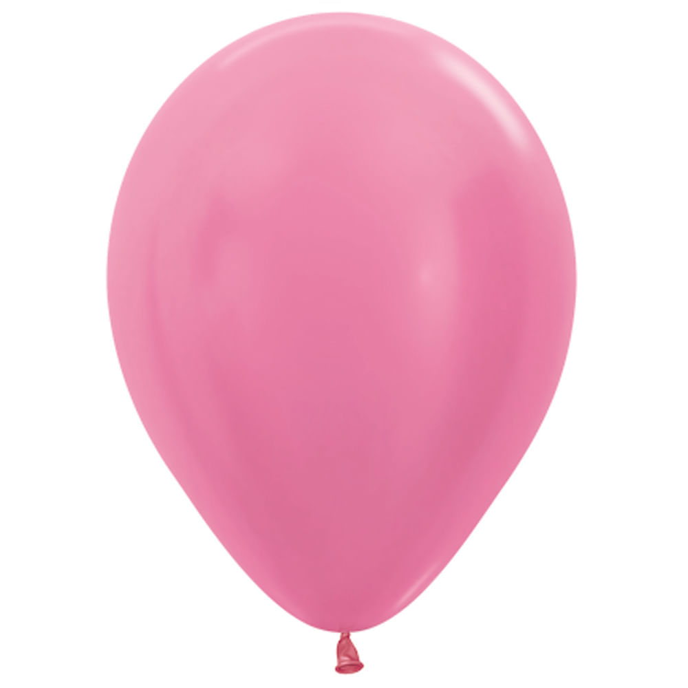 Balão Látex Satin R12 50 Unidades Balloons