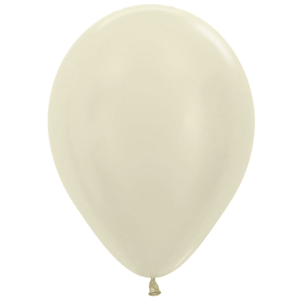 Balão Látex Satin R12 50 Unidades Balloons