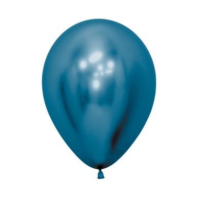 Balão Látex Impressão 360 Satin Feliz Aniversário Brilho Prata 12