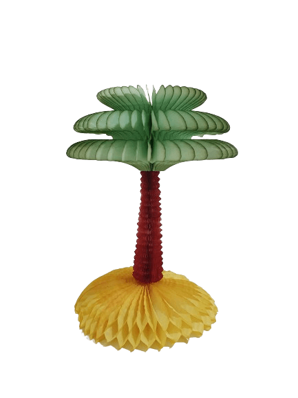 Enfeite Coqueiro N°1 Para Festa Carnaval Marrom 15cm