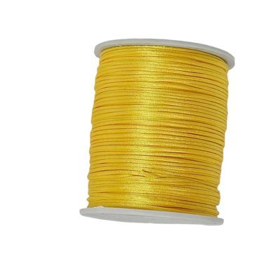 Cordão Rabo de Rato Trader 1mm C/100 Metros  Amarelo (30) 1mm com 100 Metros AMARELO (30) 1MM COM 100 METROS
